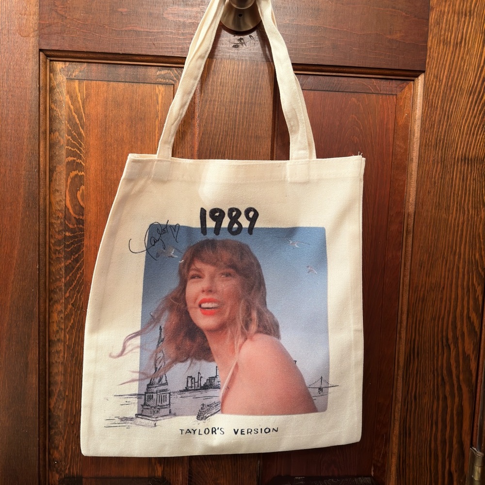 Exclusive Taylor Swift 1989 Taylor's Version Polaroid Tote Bag